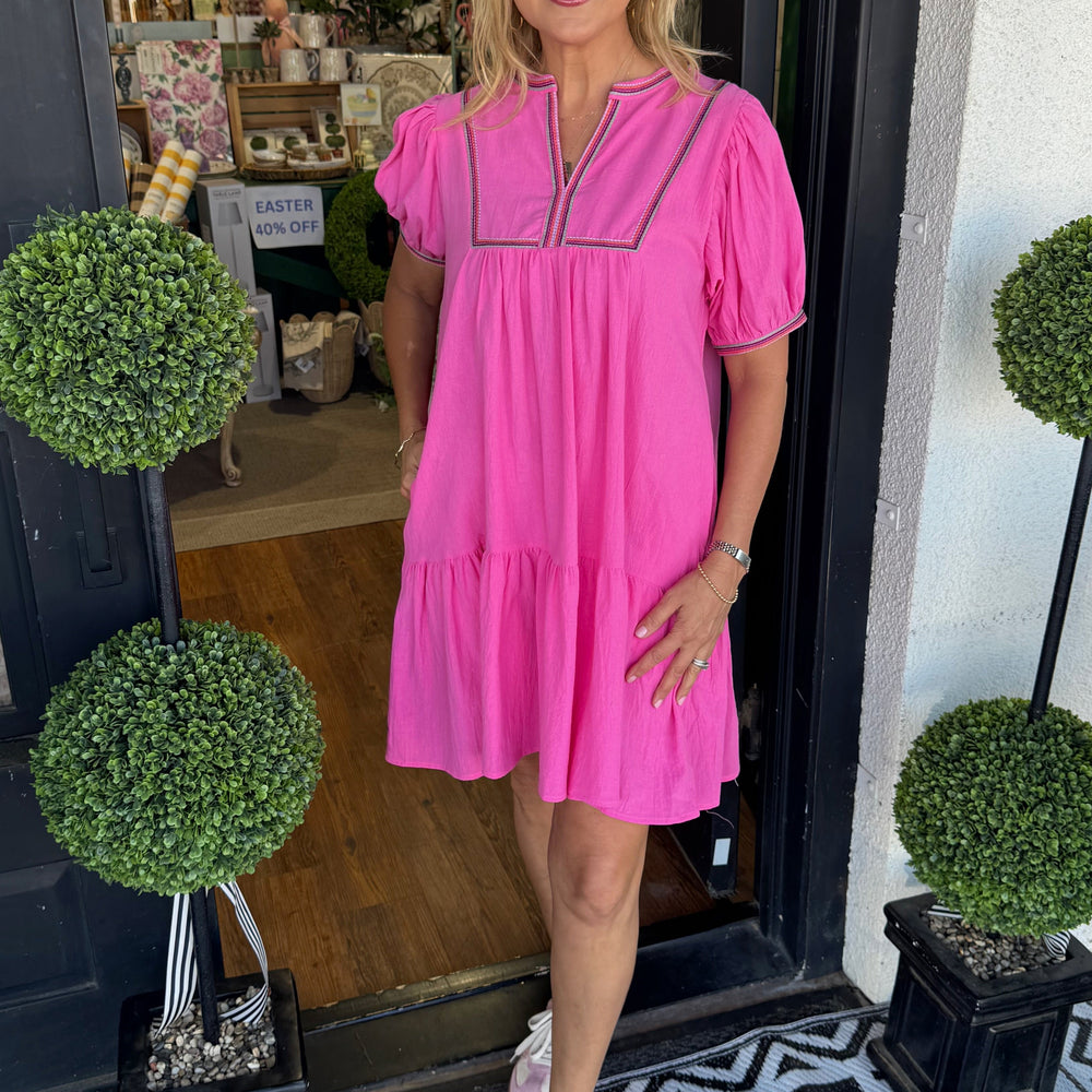 Brynlee Dress- Pink