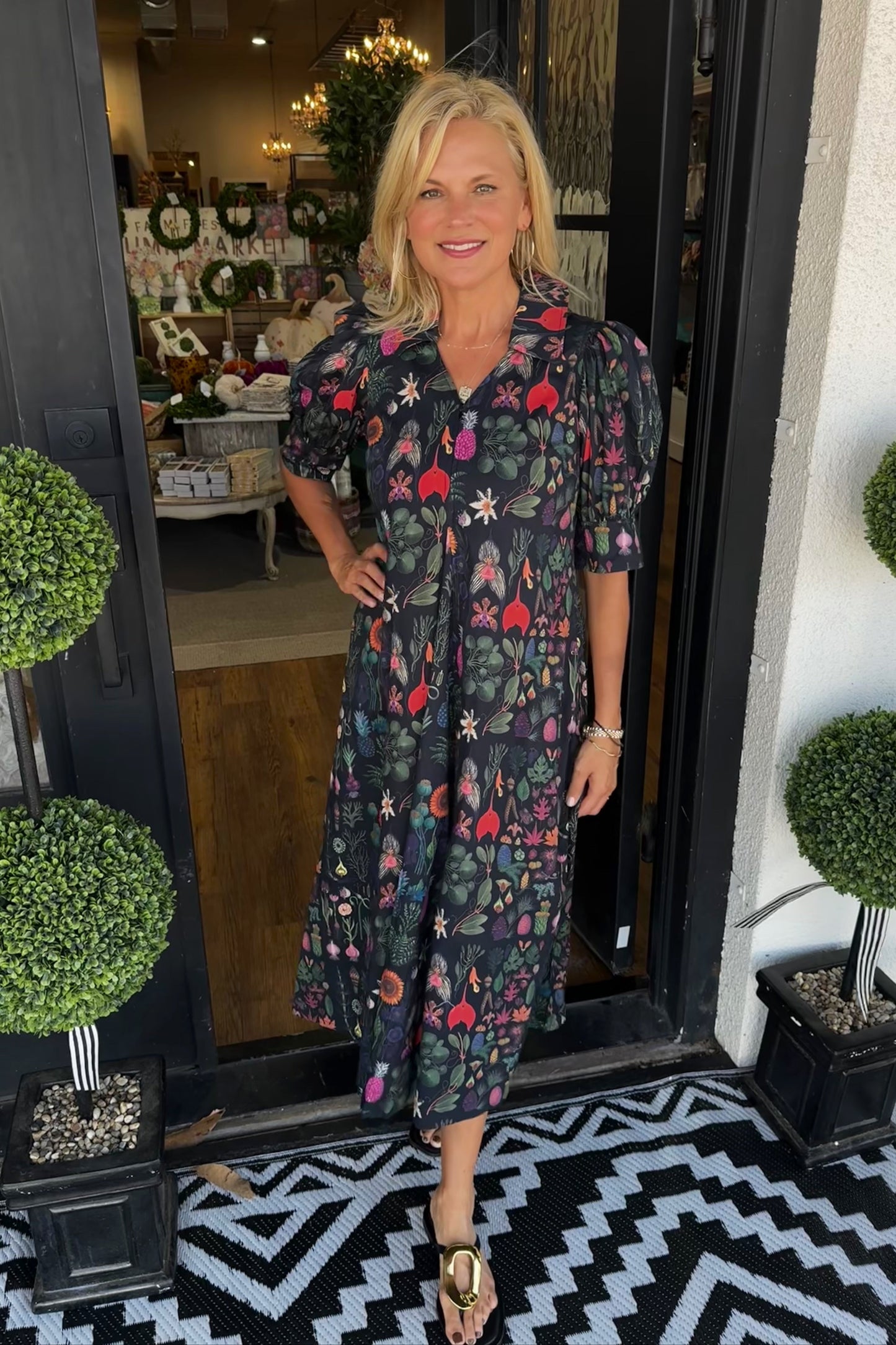 Montauk Botantical Dress