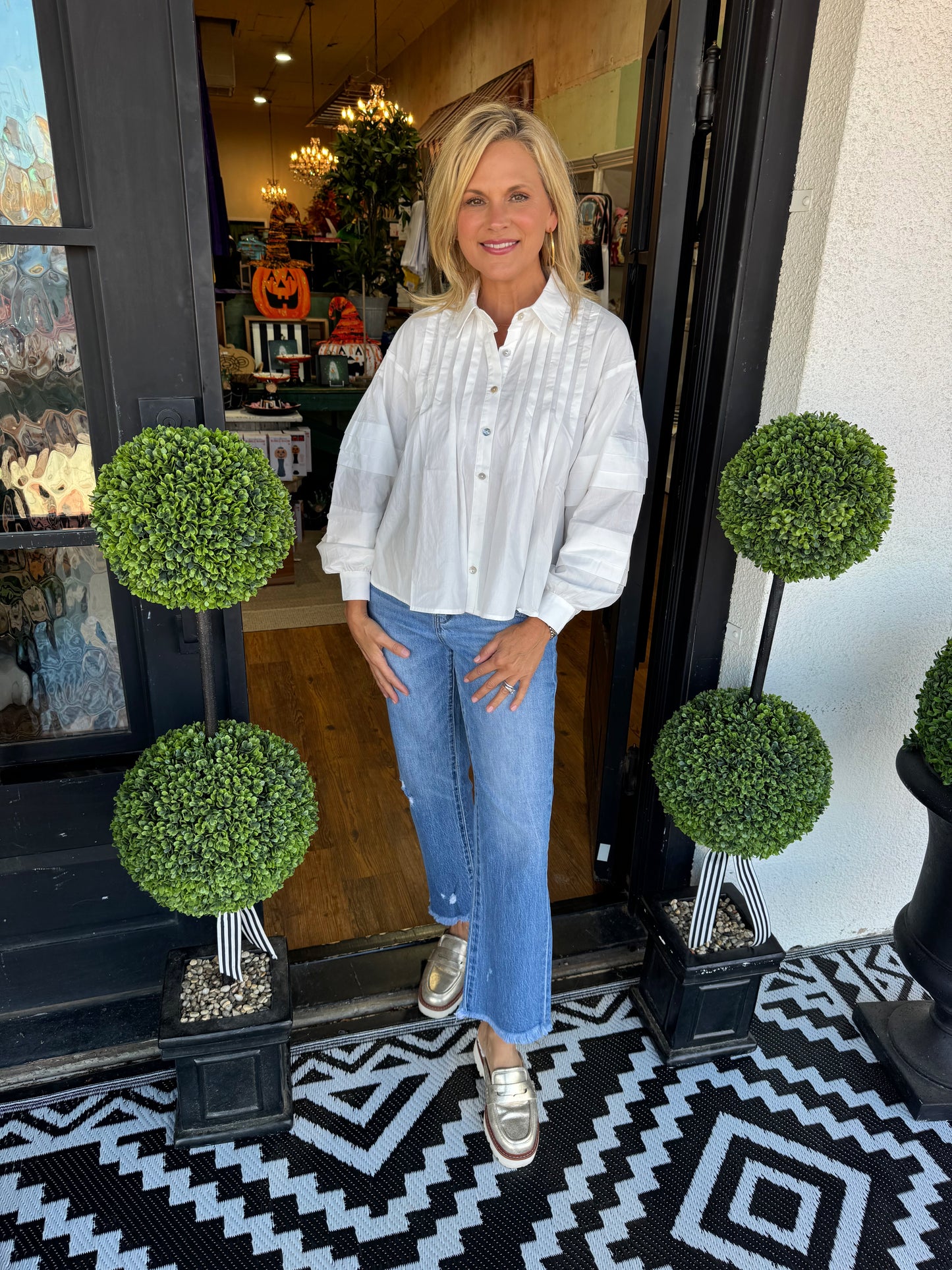 Makayla Top - Ivory