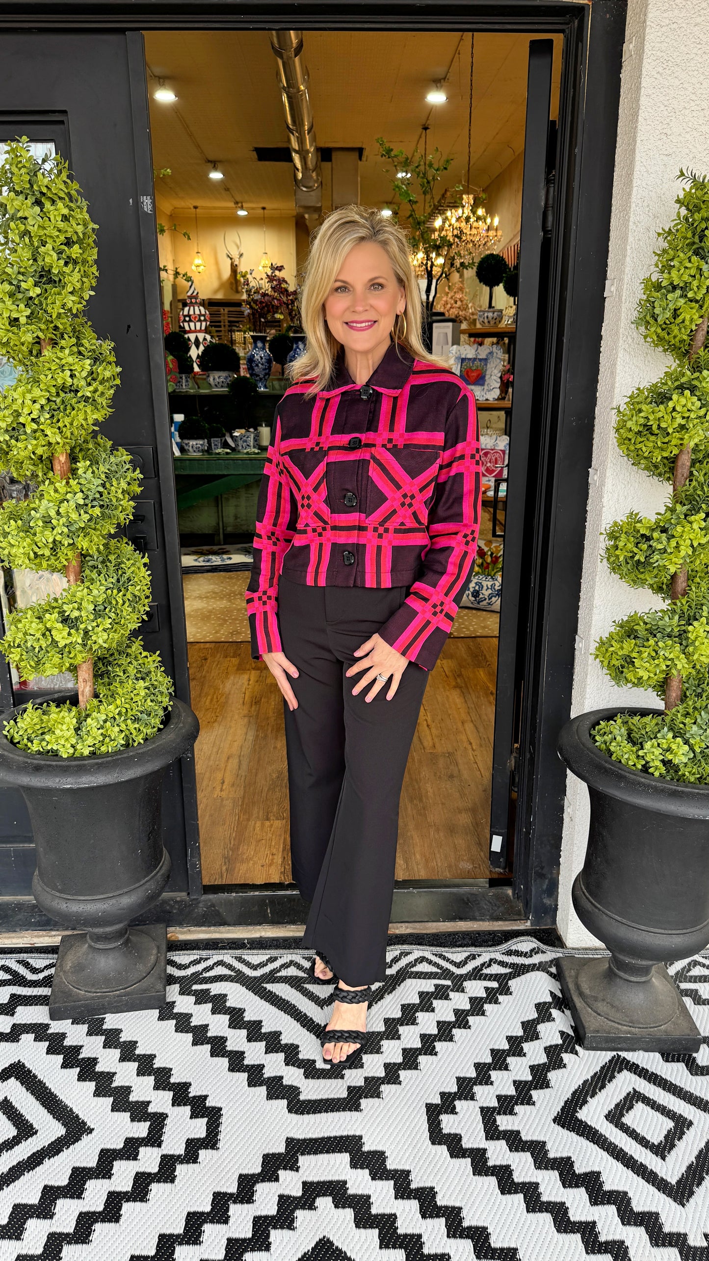 Ivy Jane Plaid Jacket