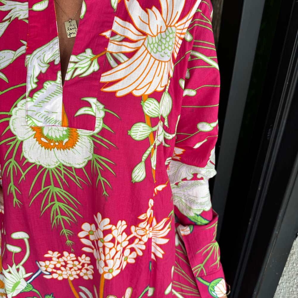 Uncle Frank Patio Floral Maxi Dress
