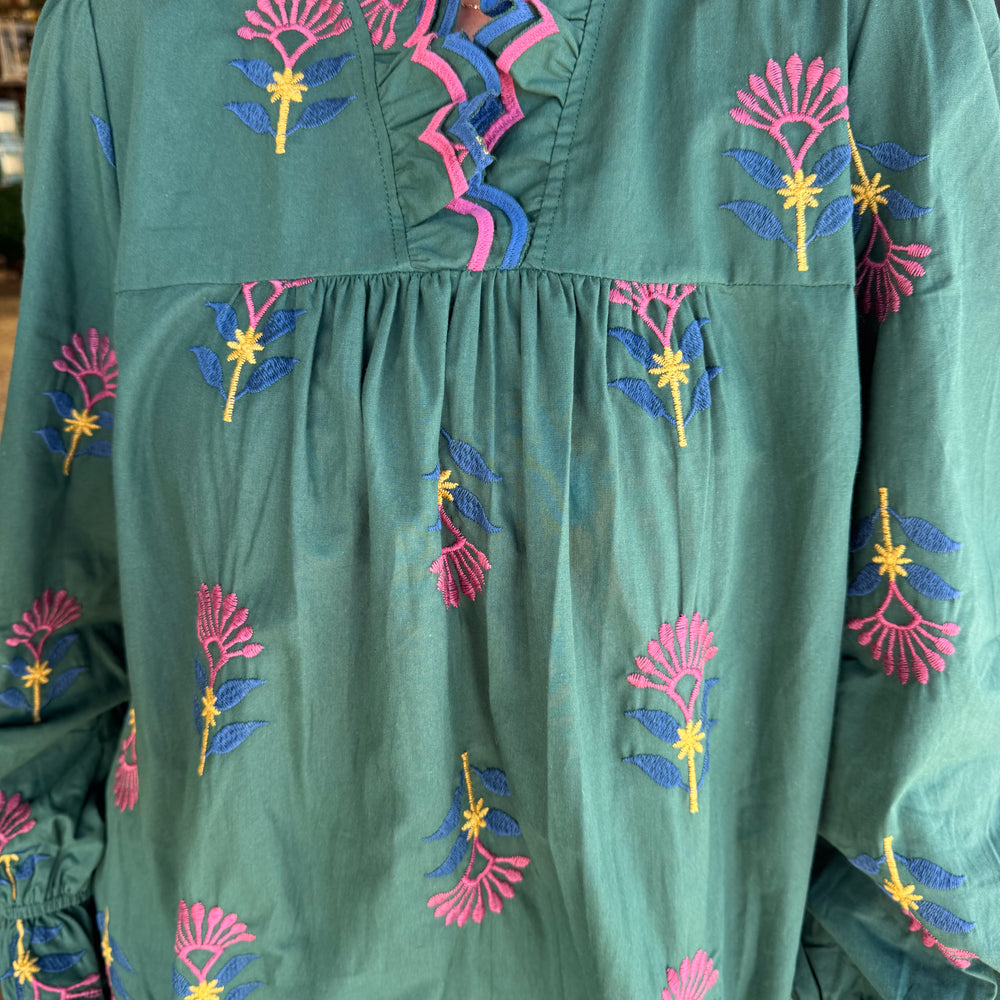 Lucy Top - Hunter Green