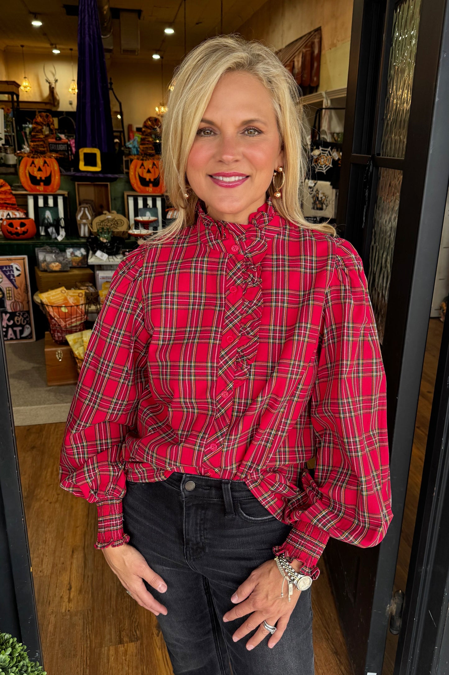 Marceline Top - Red