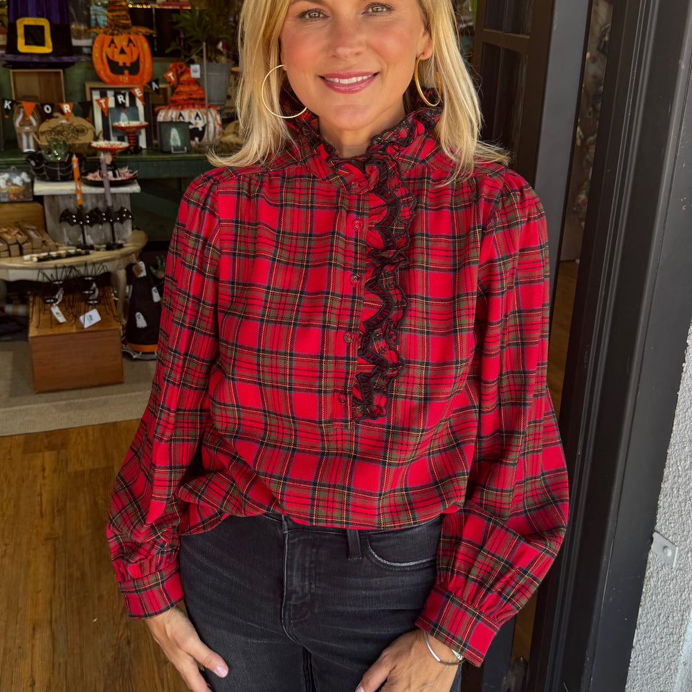 Claudia Top - Red