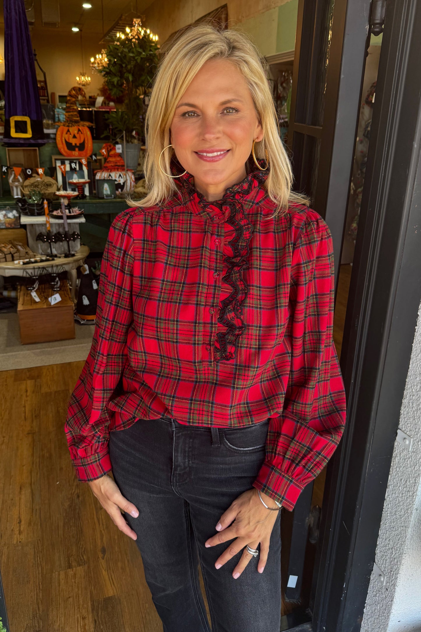 Claudia Top - Red