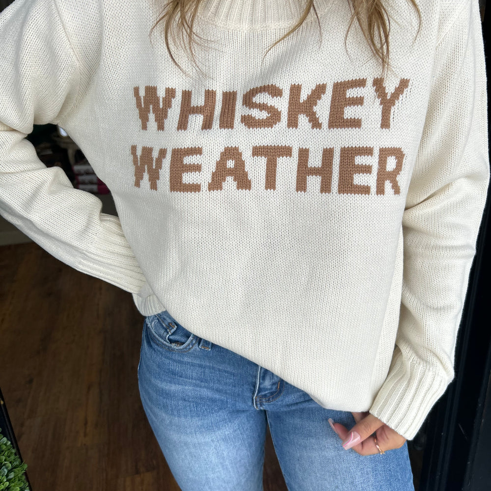 
                  
                    Ivory Whiskey Weather Sweater
                  
                