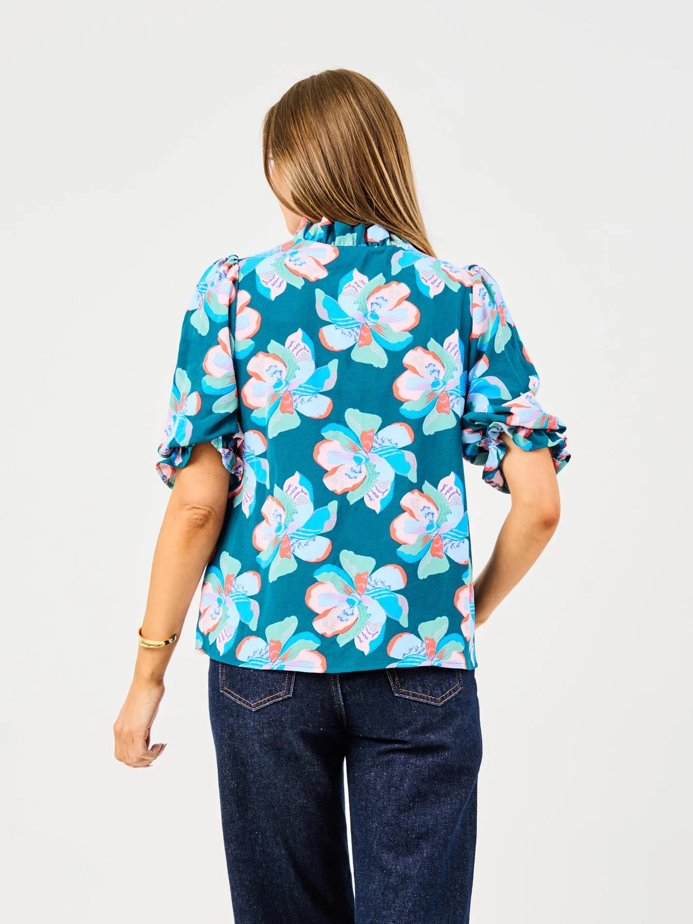 Julie Center Stage Green Top