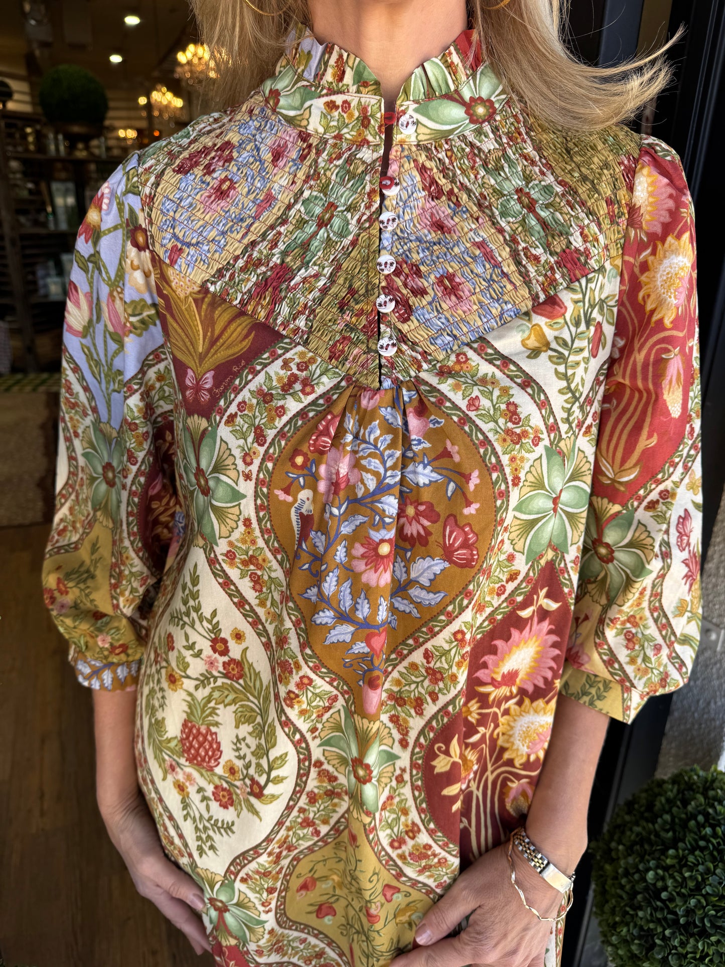 Florence Dress - Chestnut Mix