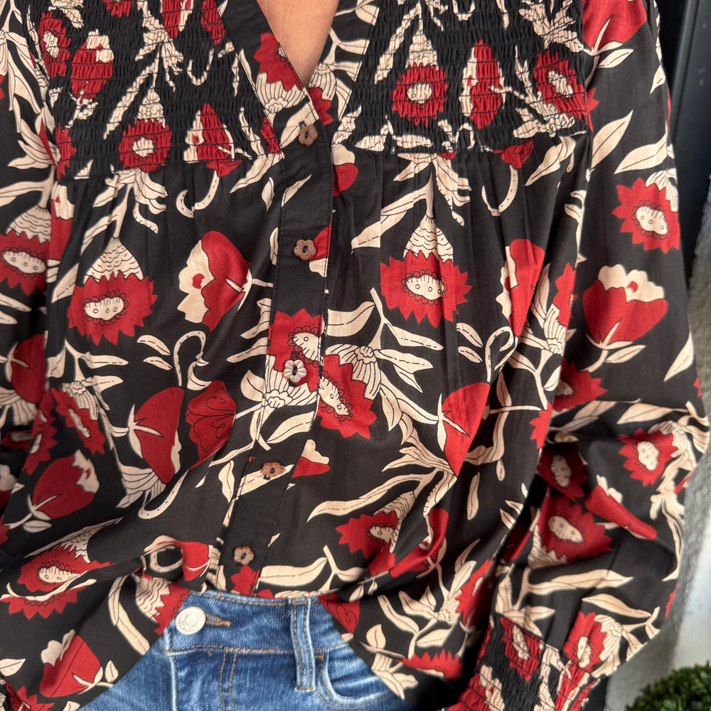 
                  
                    Ivy Jane Fields of Poppies Top
                  
                