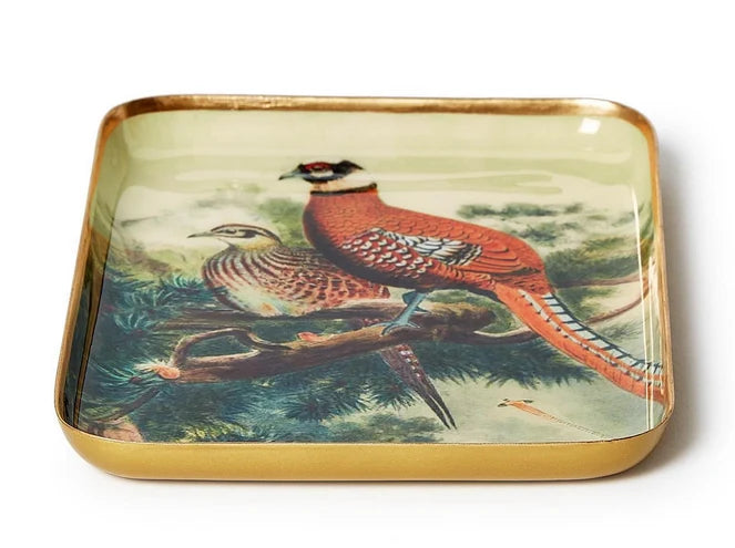 Pheasant Trinket Trays