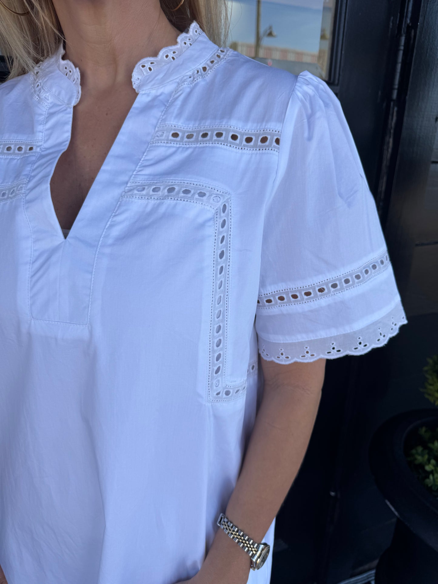 Tracie Dress - Off White