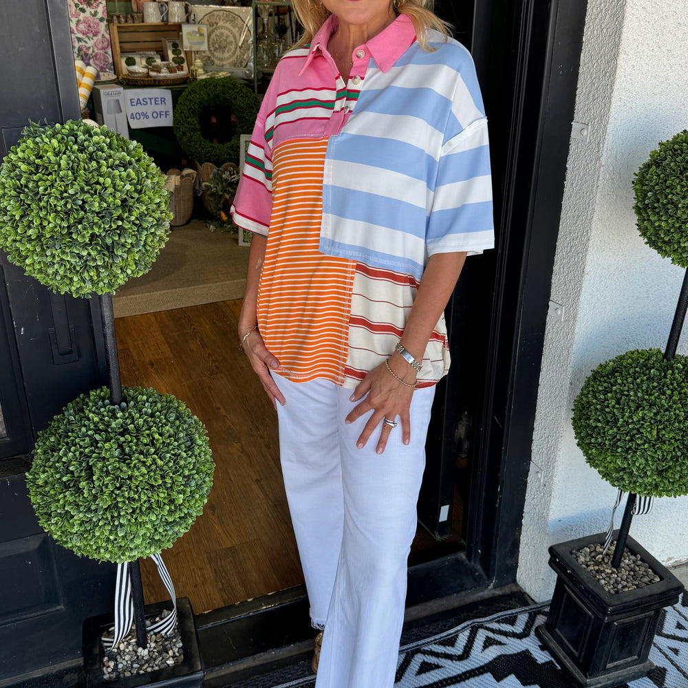 Aspen Colorblock Top