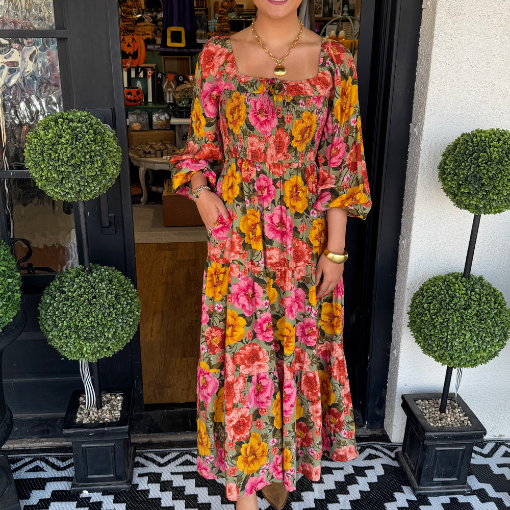 Serafina Dress - Sage