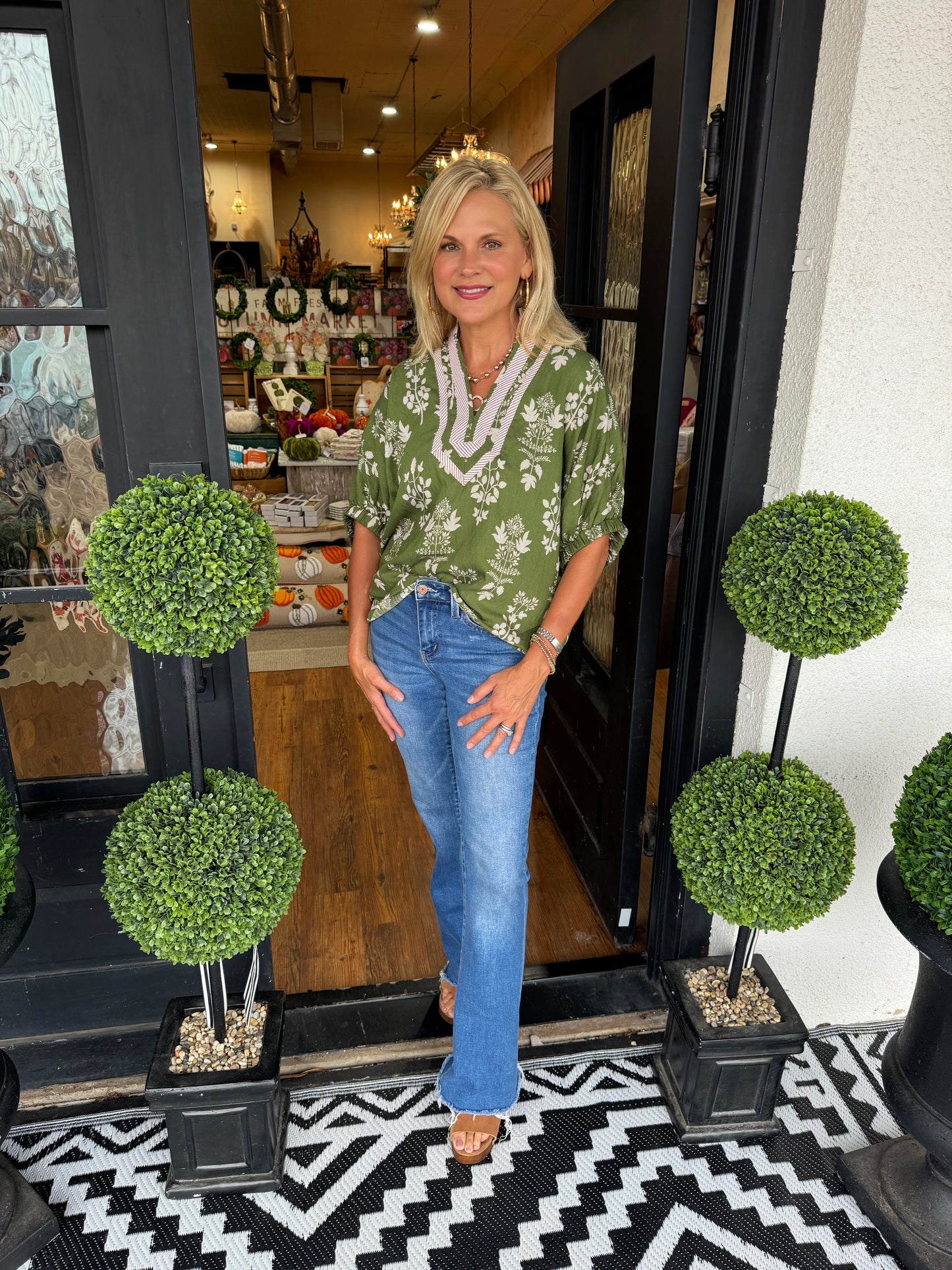 Bianca Top-Olive