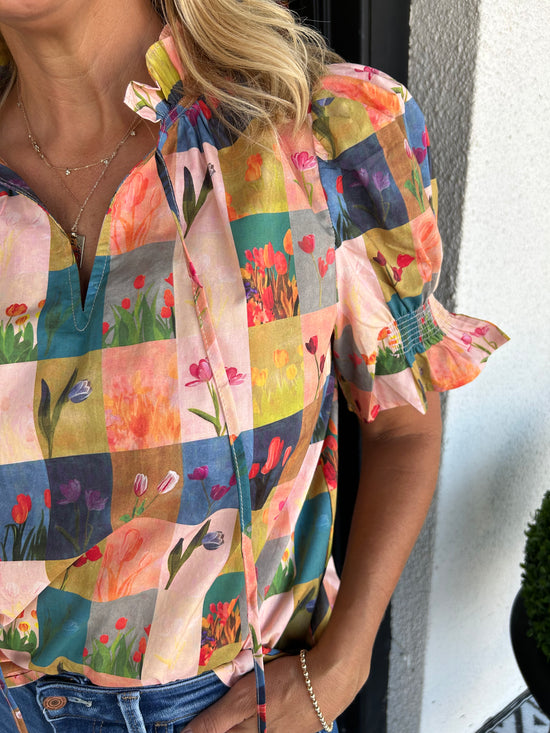 Karsyn Multicolored Floral Blouse