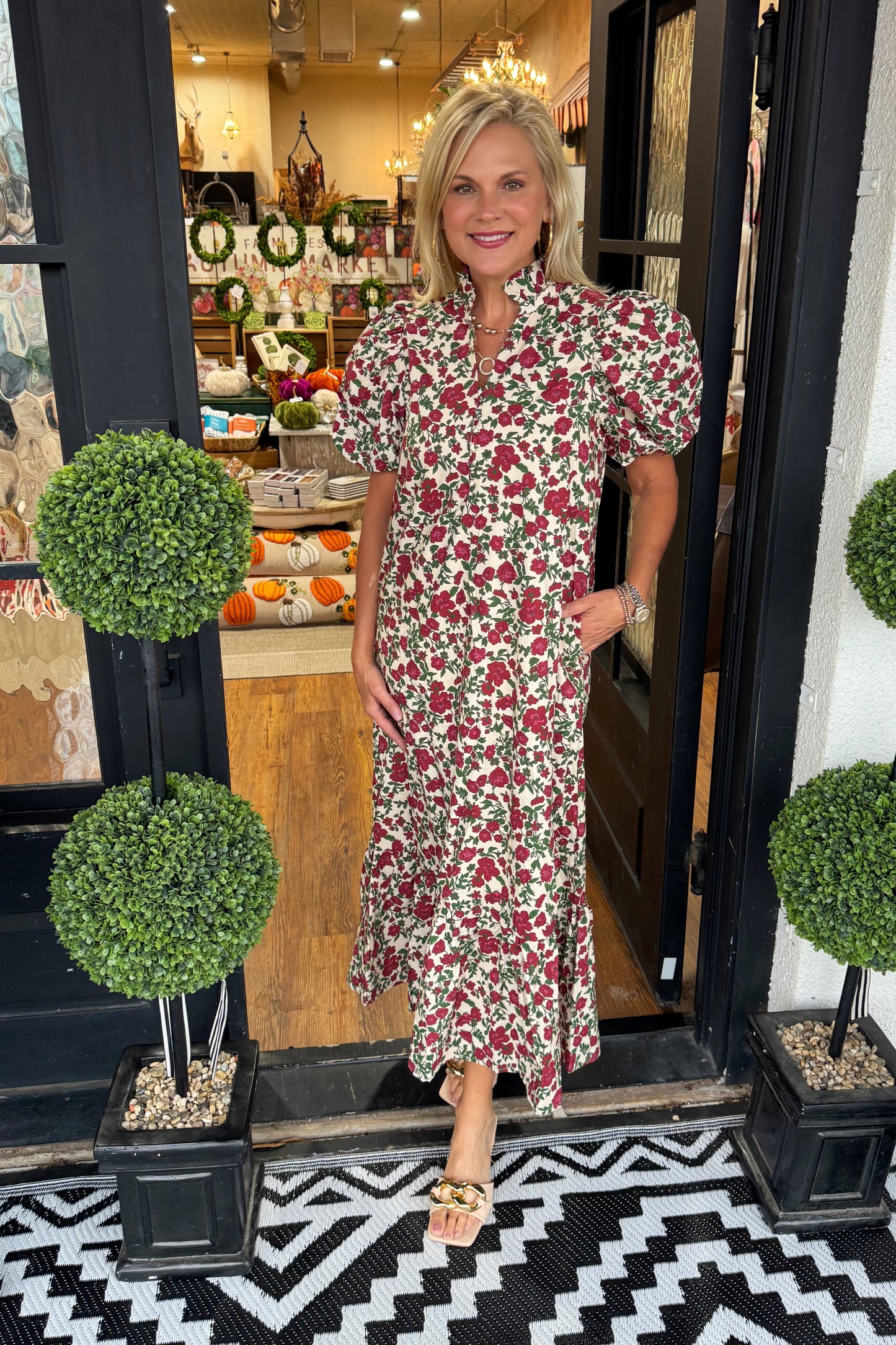 Mariam Dress - Ecru