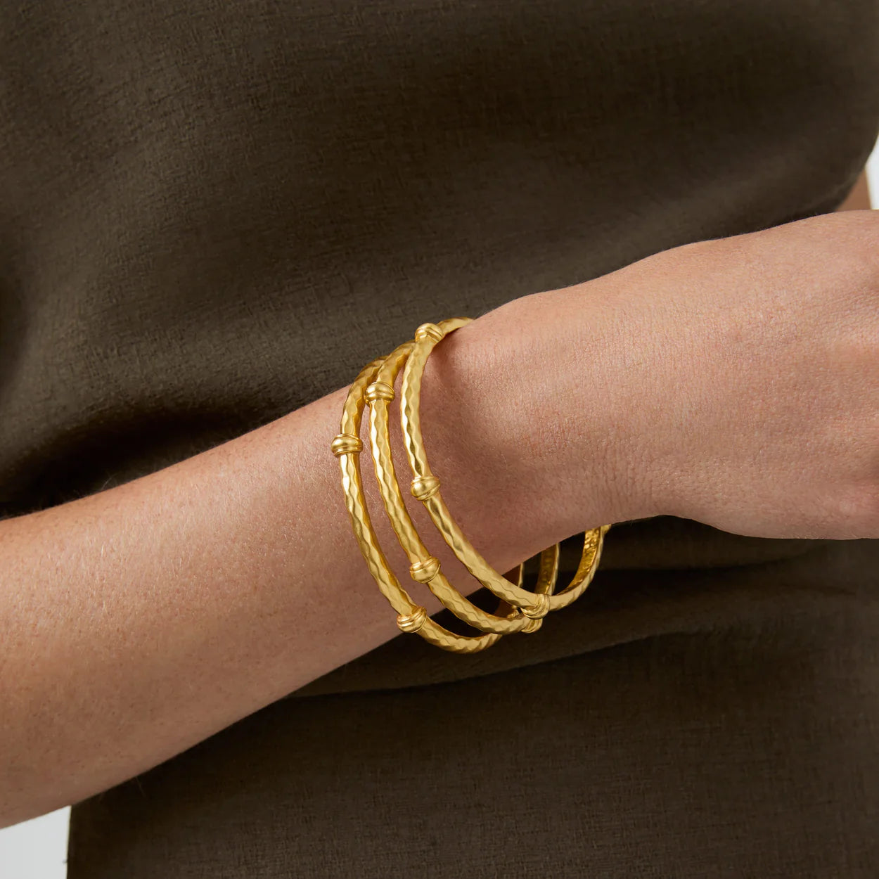 Savannah Bangle - Gold - M