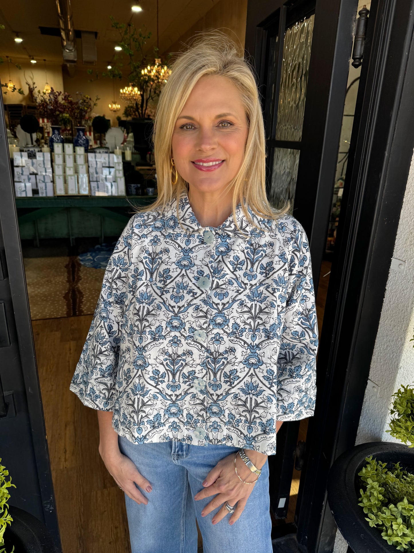 Ivy Jane Toile Swing Jacket