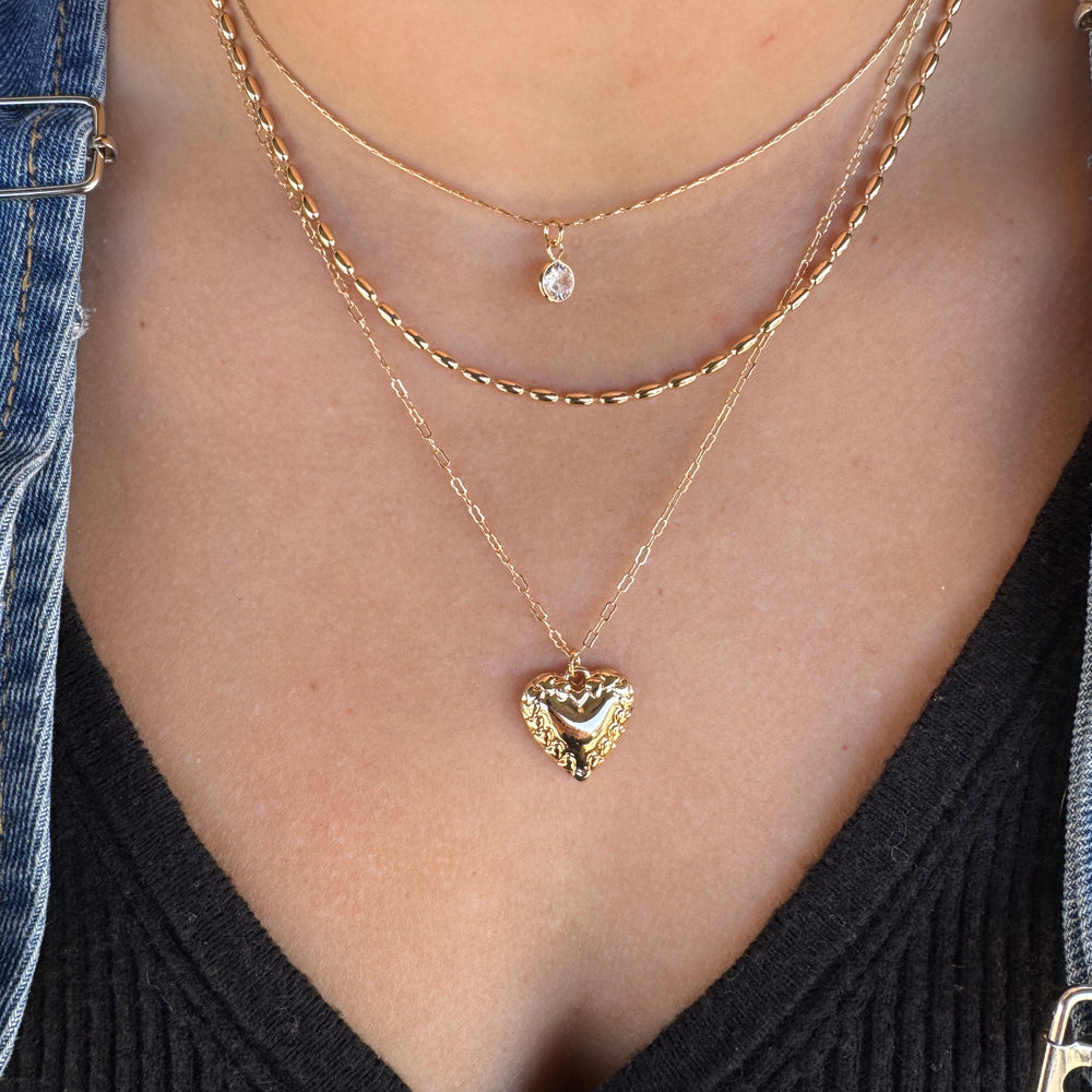 Charlotte Heart Necklace Bundle