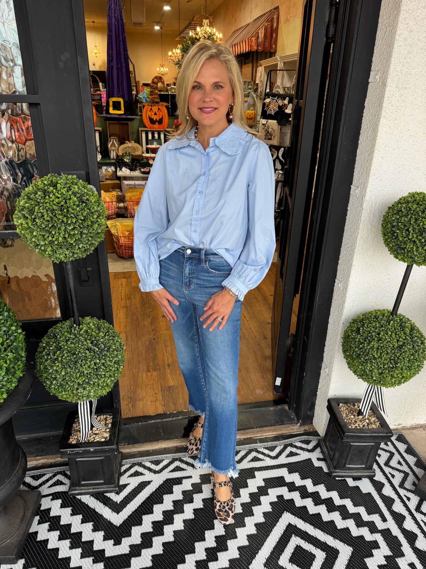 Courtney Top - Chambray