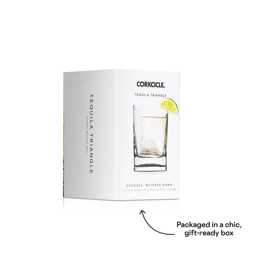 Corkcicle Tequila Triangle Glass