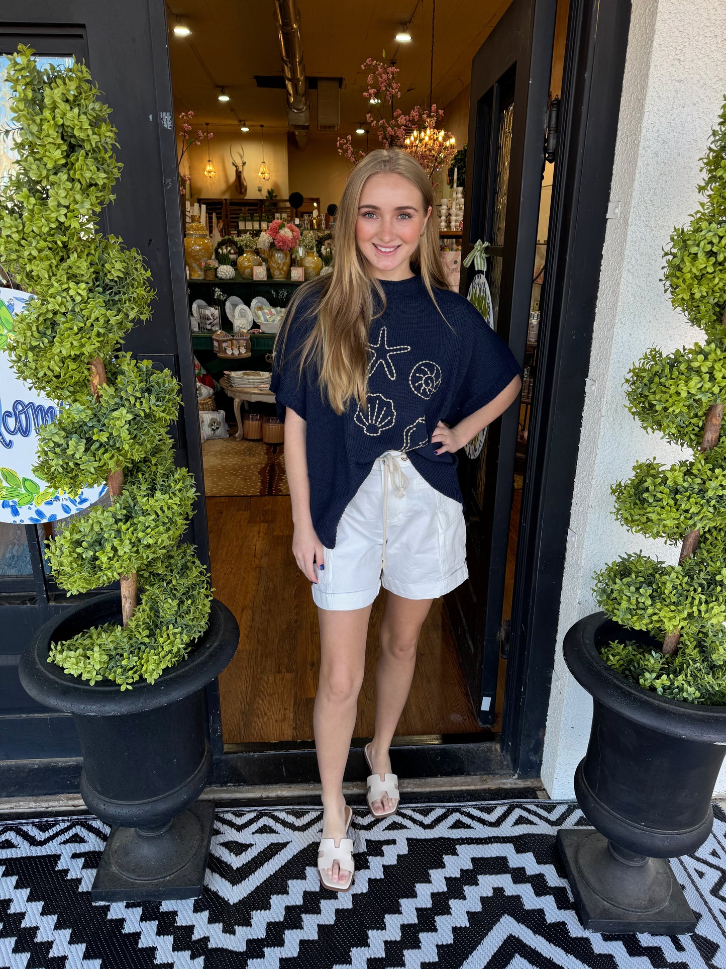 Jenna Shorts - Off White