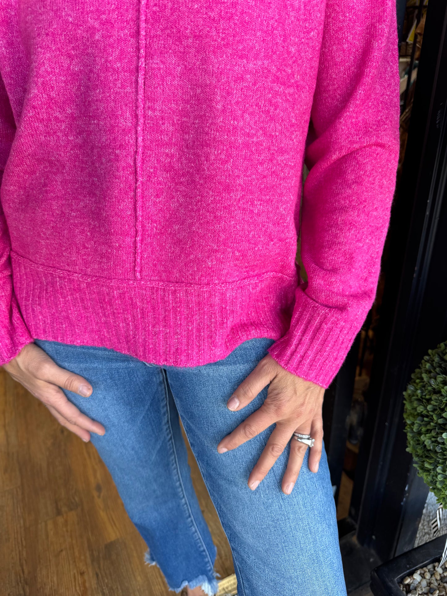Tessa Sweater - Magenta