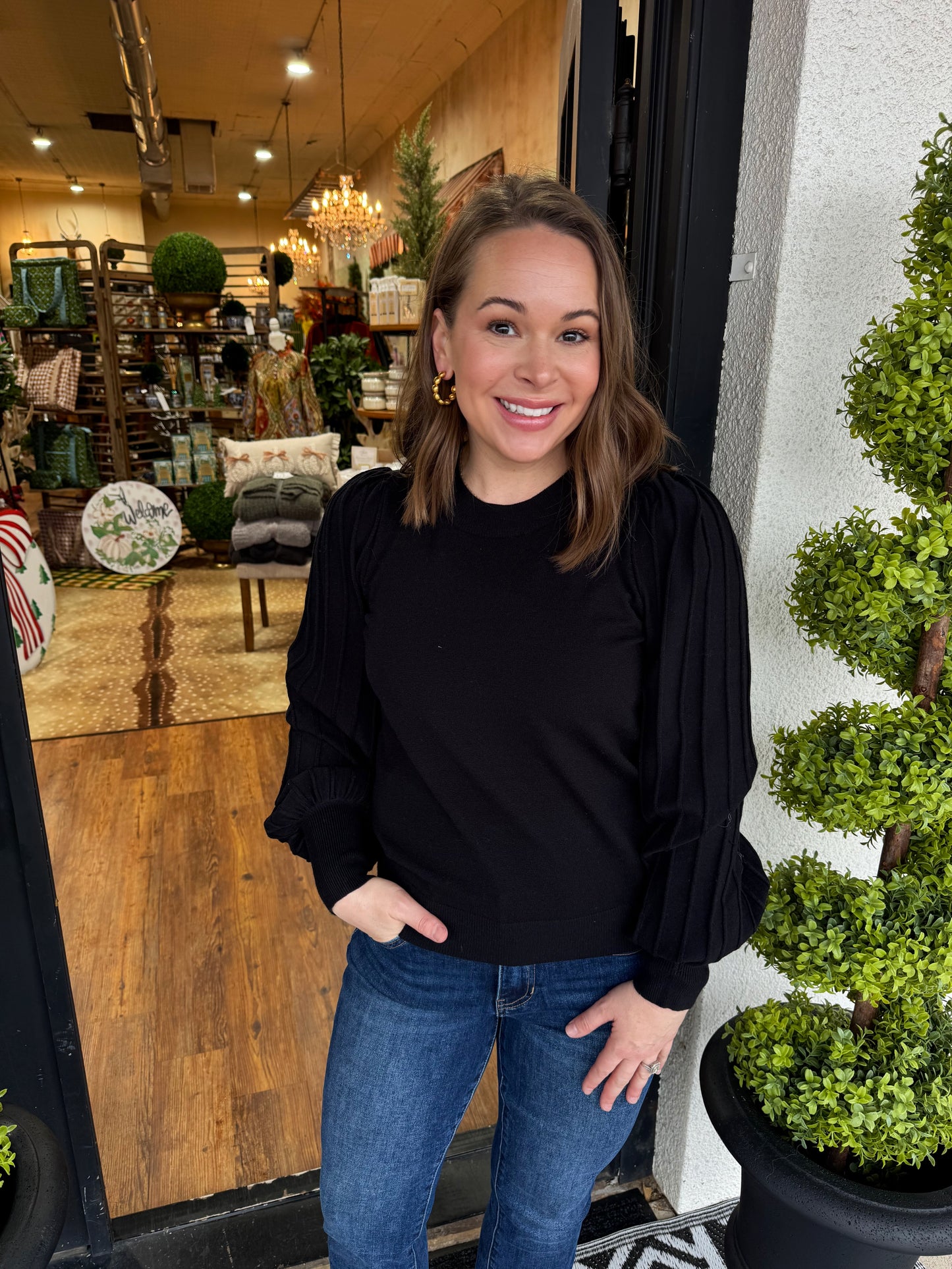 Fallon Sweater - Black