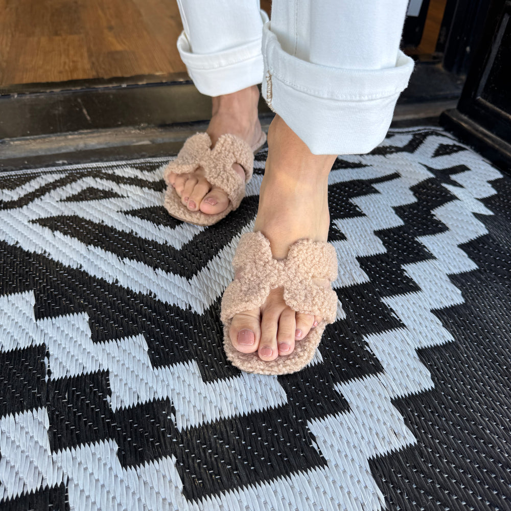 Marie Cozy Sandals - Taupe