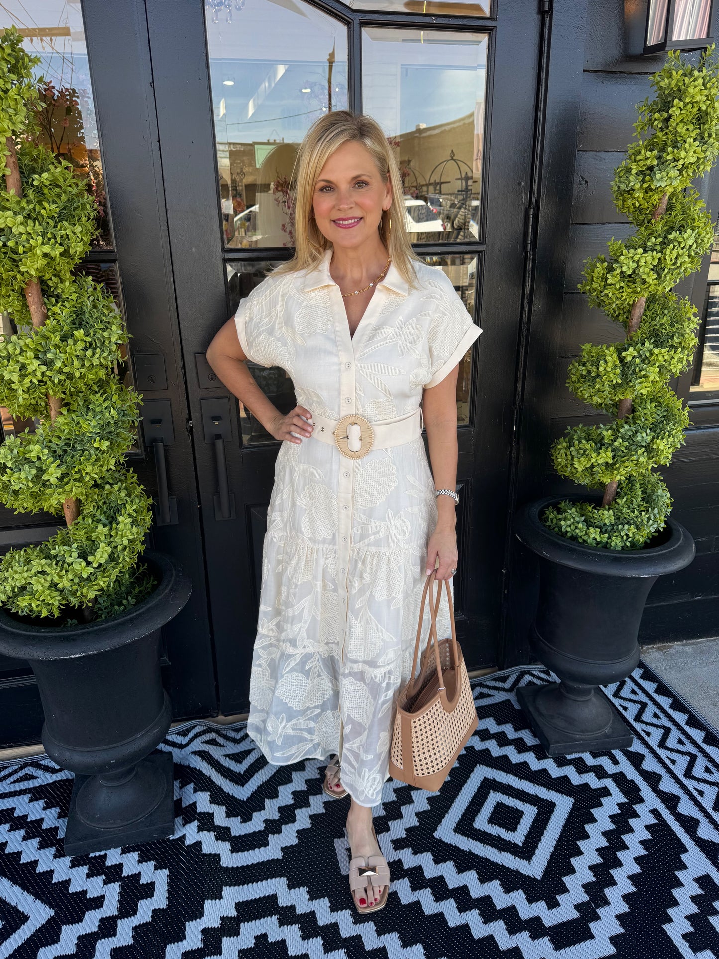 Bailey Dress - Cream