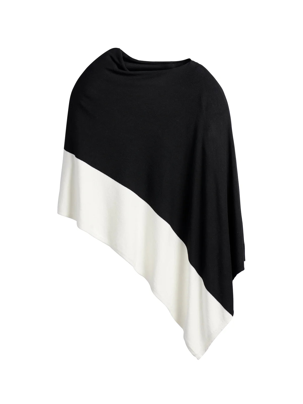 Madeleine Travel Poncho- Onyx