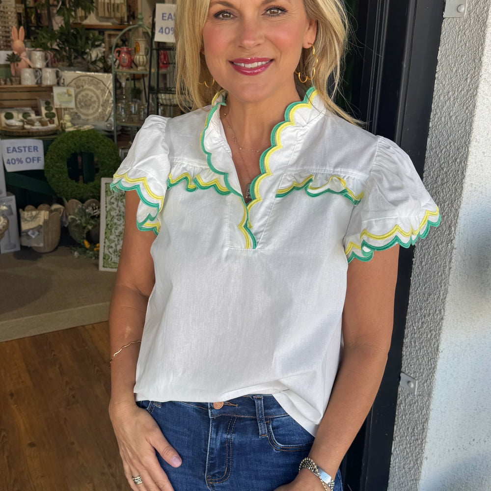 Taylor Top- White