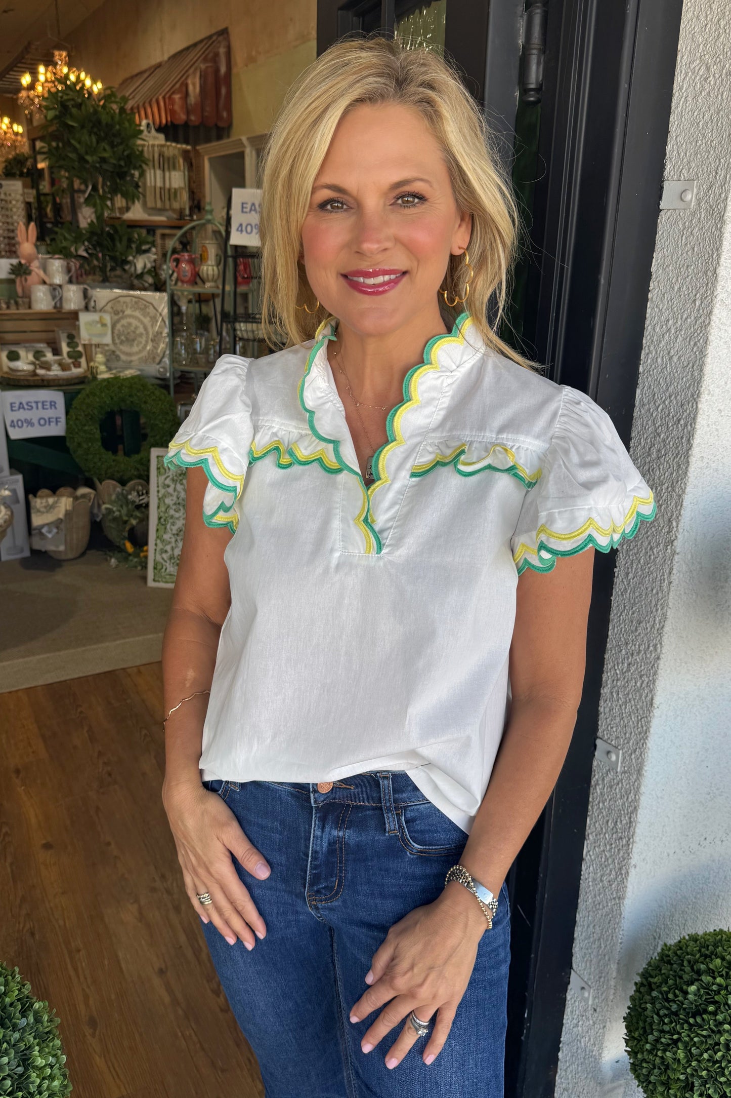Taylor Top- White
