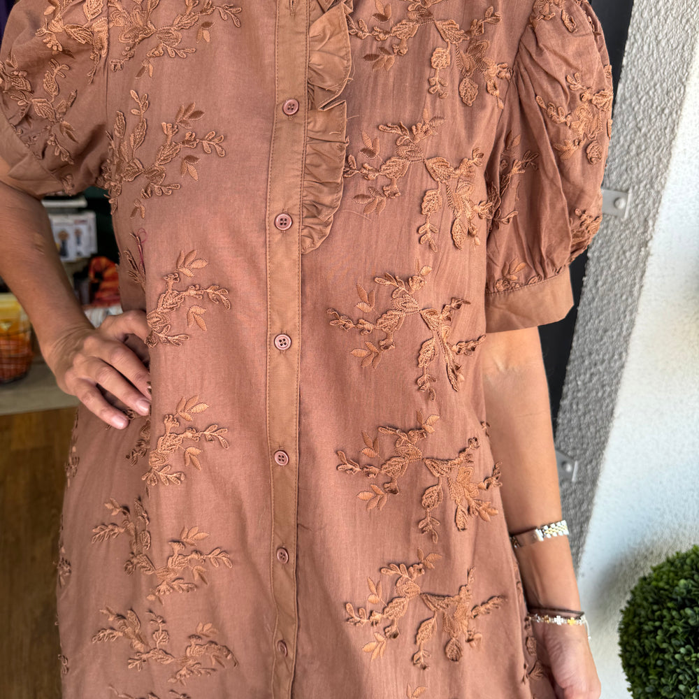Clara Dress - Mocha