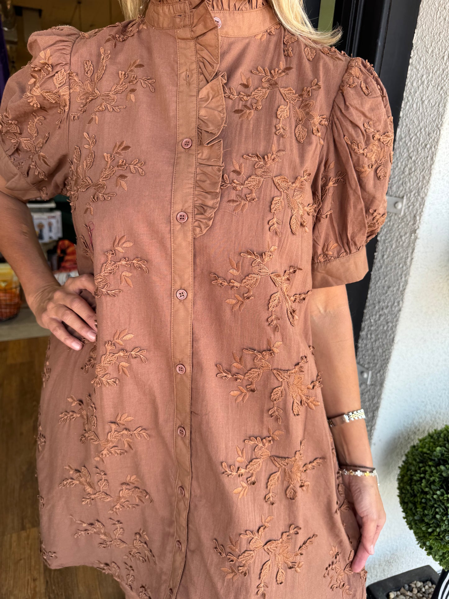 Clara Dress - Mocha