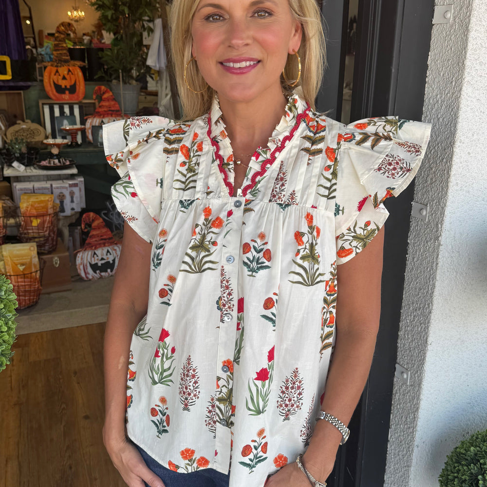 Louise Top - Cream