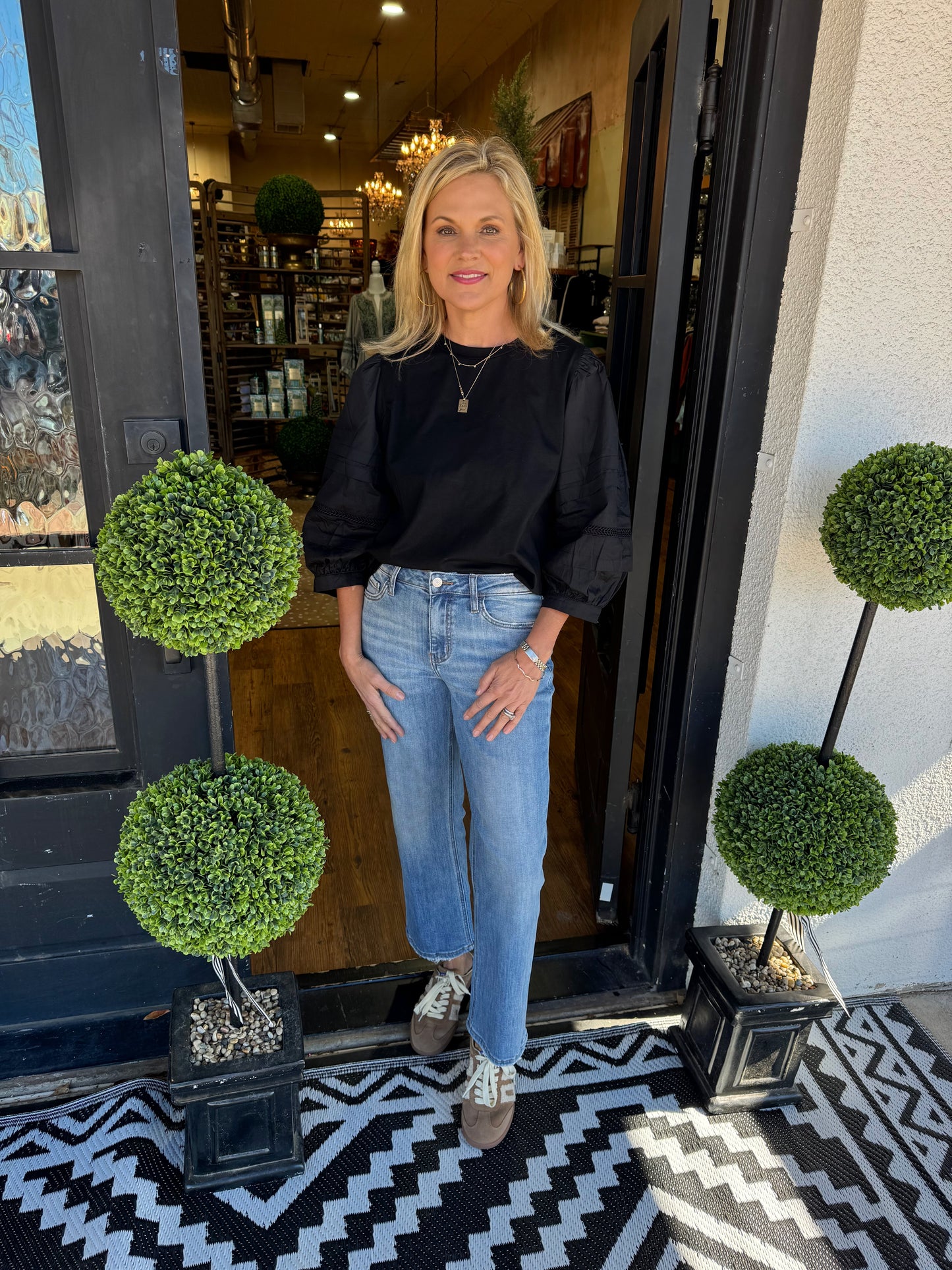 Violetta Top - Black