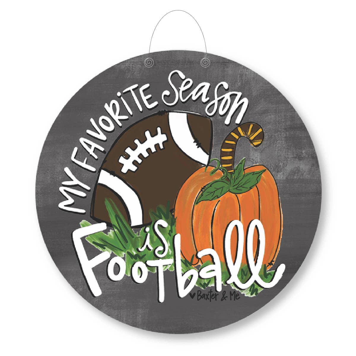 Football Door Hanger