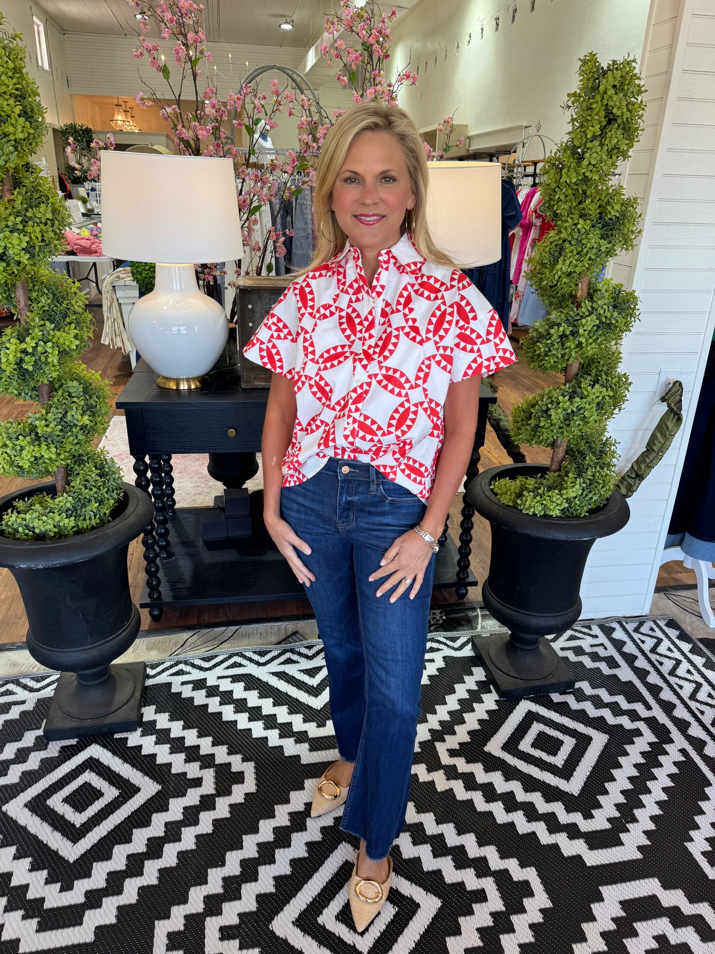 Ivy Jane Tucked Swing Shirt