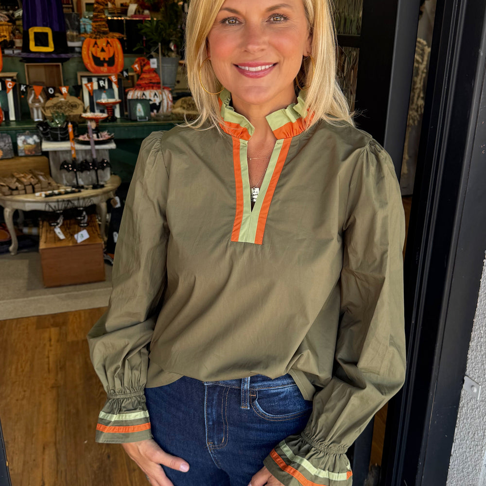 Tina Top - Olive