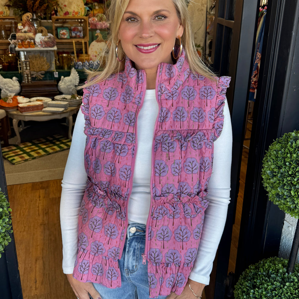 Ivy Jane Kantha Stitched Vest