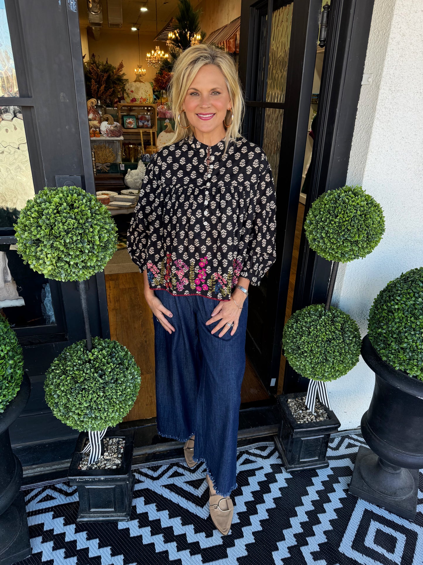 Ivy Jane Field Of Flowers Top
