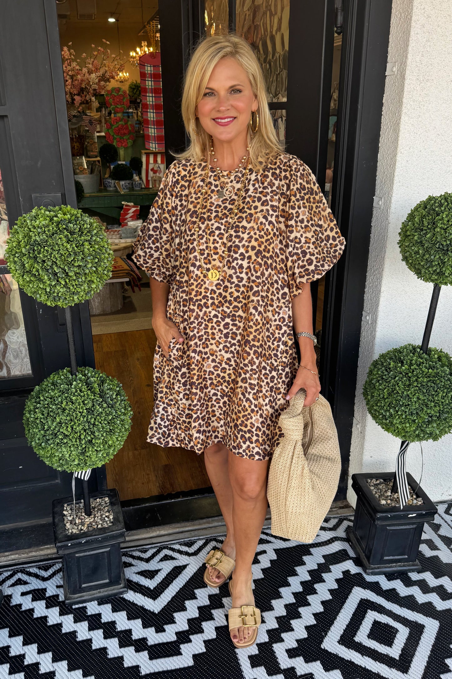 Ariana Cheetah Dress