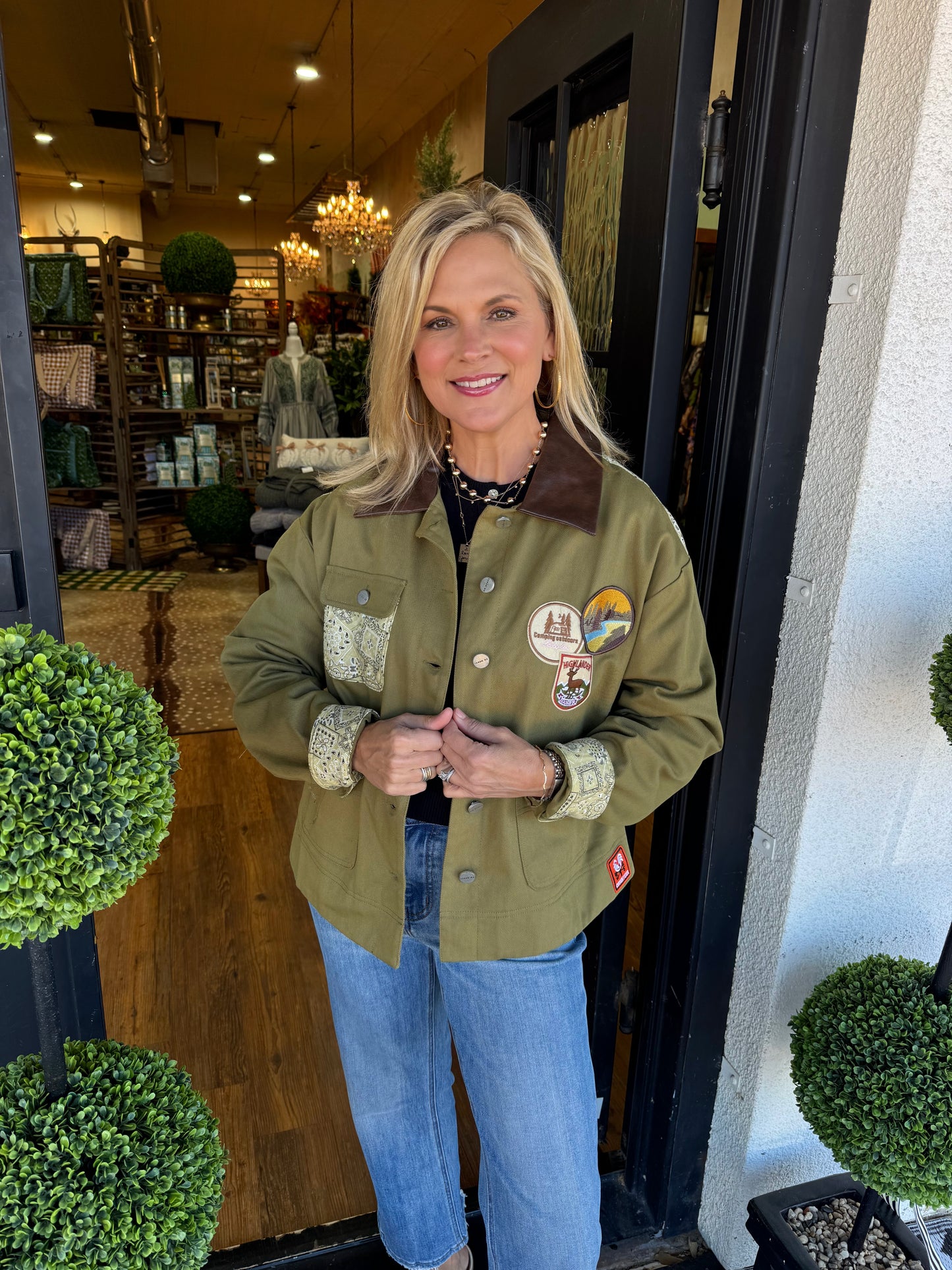 Wynn Jacket - Ash Olive