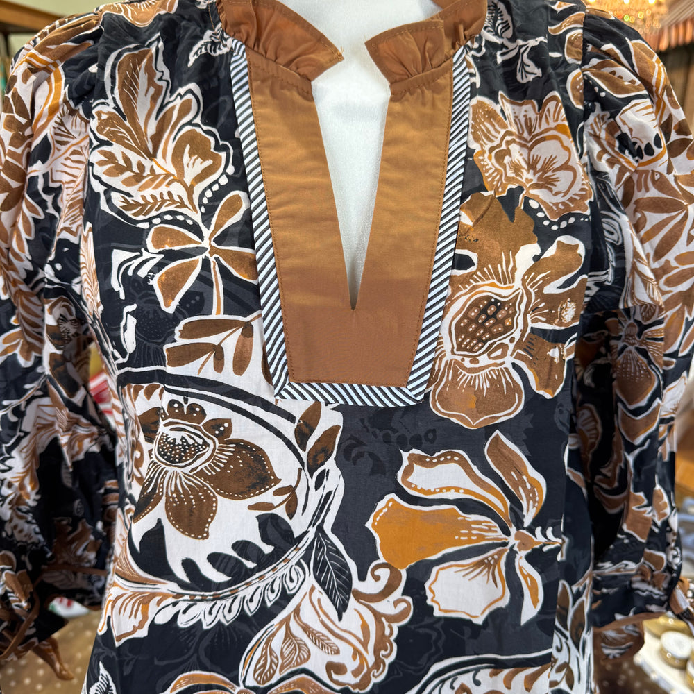 Casey Top - Black Camel