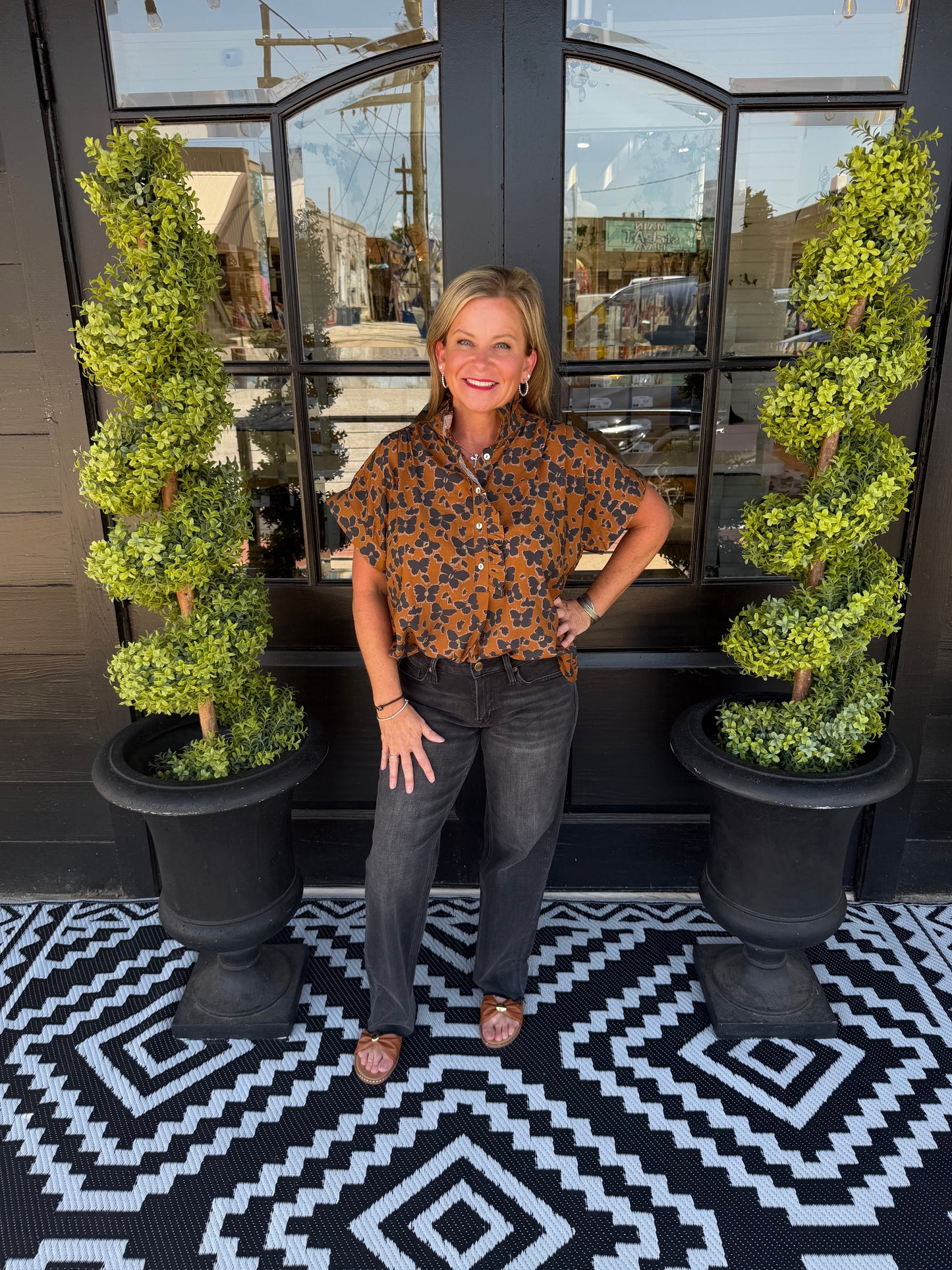 Whitney Top - Brown