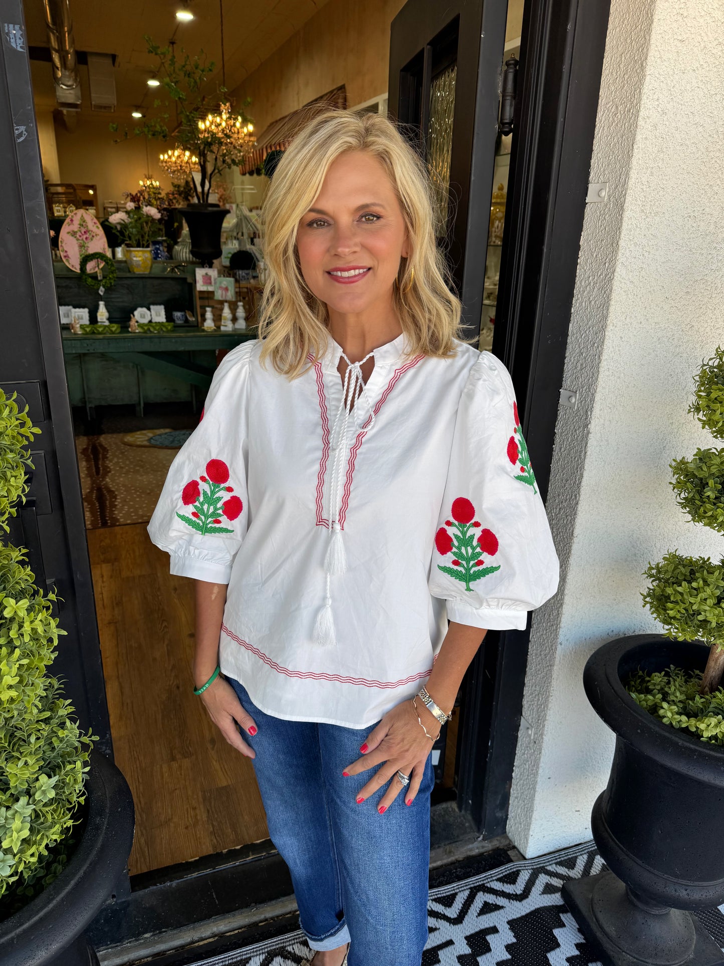 Gabby Top - Off White