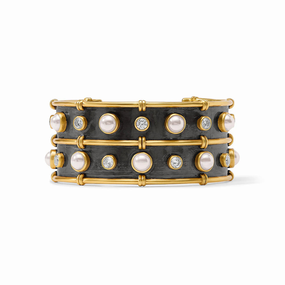 Tribeca Cuff - Mixed Metal - Pearl