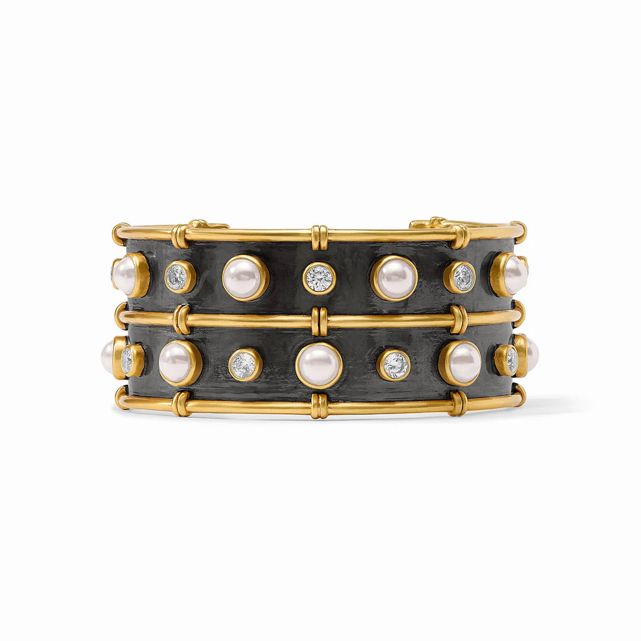 Tribeca Cuff - Mixed Metal - Pearl