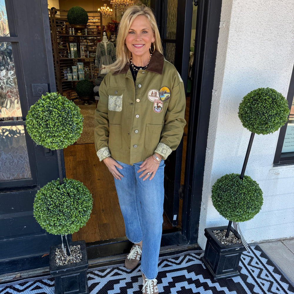 Wynn Jacket - Ash Olive